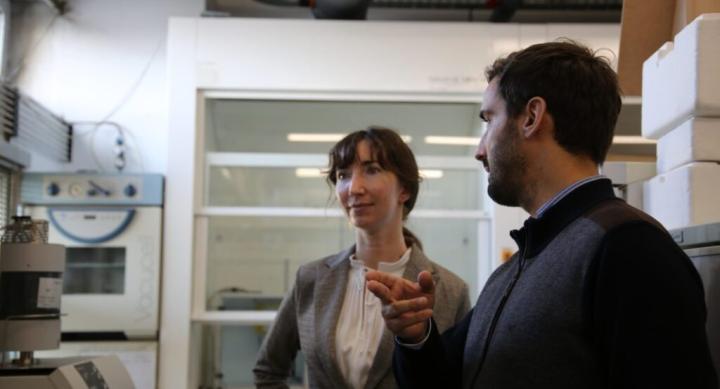 Artur Pinto and Jean Anne Incorvia during one of Incorvia’s visits to Portugal.